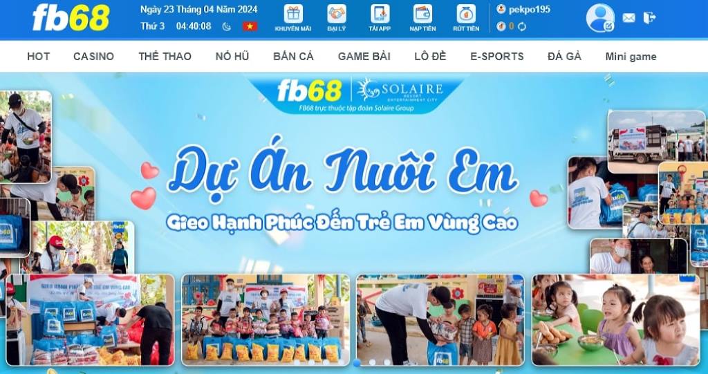 Sản phẩm đa dạng - Phù hợp với mọi nhu cầu tại FB68