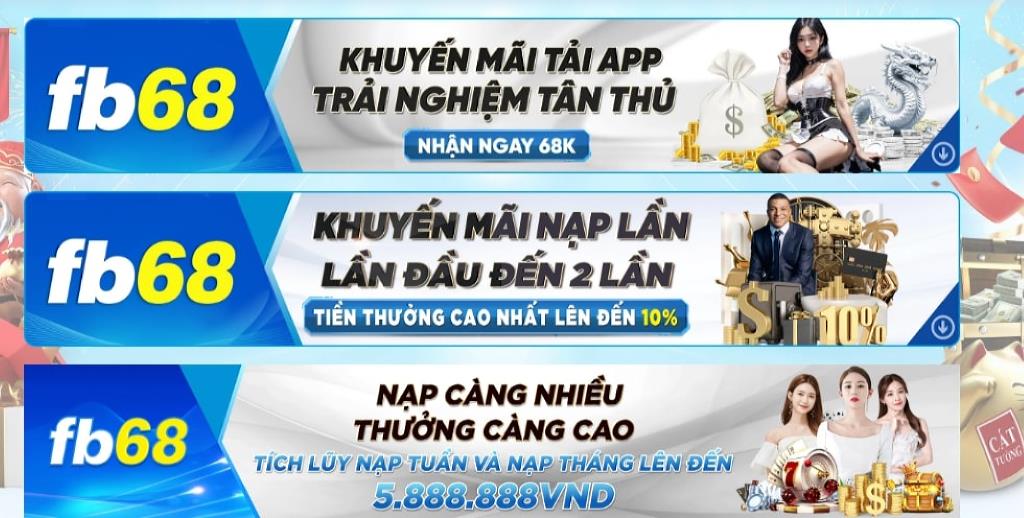 Giới thiệu sơ lược về khuyến mãi FB68