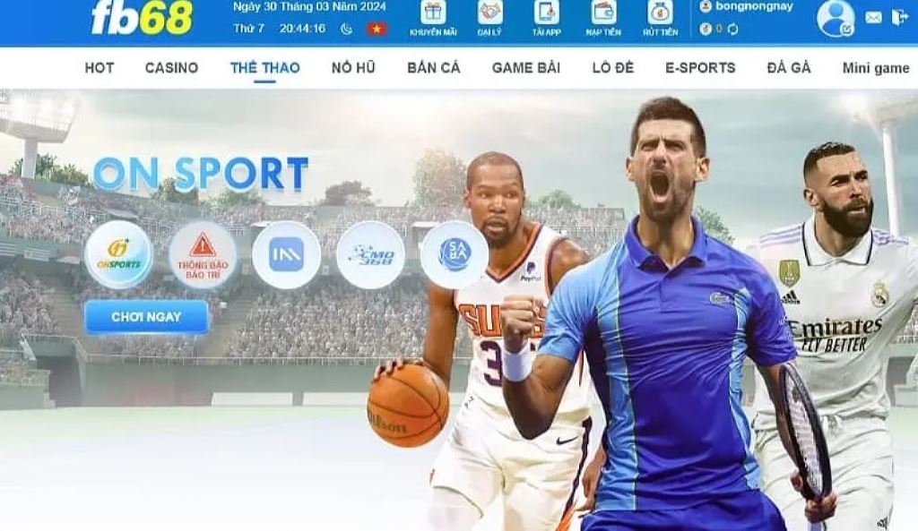 Fb68 một trong những nhà cái cá cược hàng đầu hiện nay